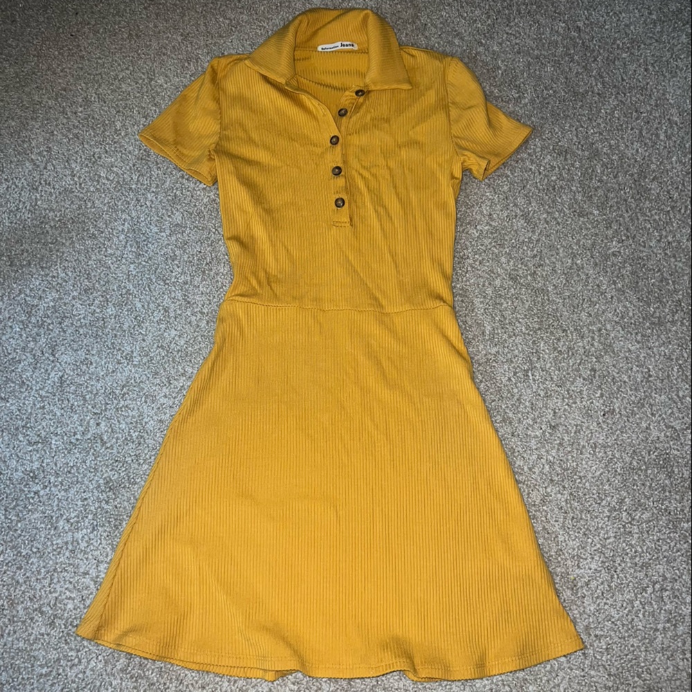REFORMATION Yellow Dress